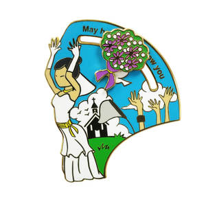 Pins de Solapa Personalizados de Fabricante, Divertidos, con Logotipo, Plateados en Zinc - Product Image 2