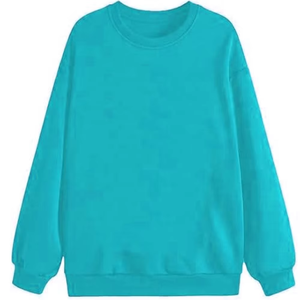 Sweat-shirt à col zippé ample personnalisé, broderie scolaire, impression en relief, hiver, polyester/coton, serviette avec logo - Product Image 1