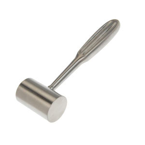 Mazo de hueso de bronce de 7 oz, 7,78 pulgadas de diámetro, mango de acero de 40mm, mazo de hidromiel de acero alemán, martillo de elevación de hueso duro - Product Image 4