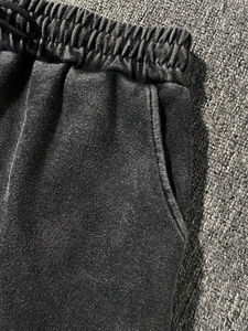 OEM personalizado impreso de alta calidad de los hombres de la calle de peso pesado de impresión gráfica sudadera pantalones cortos conjunto para el invierno para los deportes Casual - Product Image 6