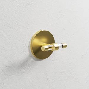 Toalleros de metal y acrílico aptos para entornos residenciales y comerciales, bellamente elaborados por artesanos indios. - Product Image 2