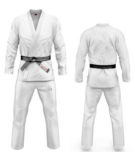 Jiu Jitsu brésilien Kimono 100% coton personnalisé BJJ Gi MMA karaté Taekwondo Shorts Jiujitsu hommes boxe GI ceintures Arts martiaux OEM - Product Image 1