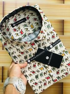 Camisas de algodón con estampado de leopardo hechas a medida con estampados indios ideales para reventa por diseñadores de ropa y tiendas de camisas - Product Image 4