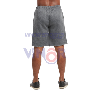 Pantalones cortos deportivos con cordón de punto a la moda para hombre, pantalones cortos para correr de verano con logotipo personalizado, pantalones cortos de secado rápido, venta al por mayor OEM - Product Image 6