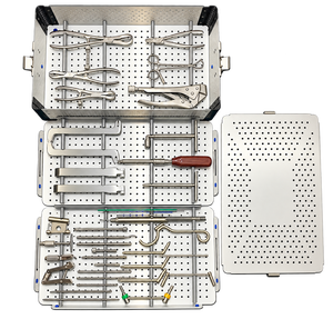 Juego de Instrumentos Ortopédicos para Fragmentos Grandes, Manual, de Acero Inoxidable, Kit de Herramientas para Cirugía Ósea, para Uso Hospitalario - Product Image 1