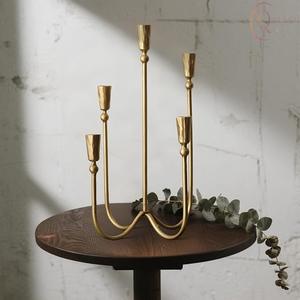 Porte-bougie en métal de qualité supérieure, étanche et durable, pour une ambiance romantique à la maison, éclairage décoratif pour la chambre à coucher, la salle à manger et la fête du Ramadan - Product Image 6