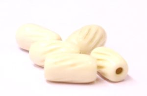 Handmade 100% Cream Bone Oval <b>Beads</b> 7.5x13mm Classic Natural Jewelry Making Supplies for DIY Crafts Prayer <b>Meditation</b> Gifts - Product Image 4