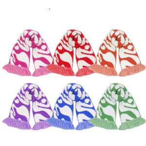 top selling best price unisex adults football sports fan warm <b>scarf</b> wholesale comfortable knitted <b>wool</b> cheers traditional - Product Image 6