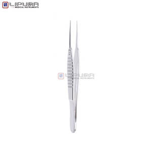 Pinzas Iris de BONN de 10.0 cm, Pinzas Quirúrgicas para Tejidos, Pinzas Iris de Acero Inoxidable de Alta Calidad, Instrumentos Médicos Oftálmicos y ORL - Product Image 2