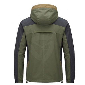 Windbreaker Winter <b>Jacket</b> Lightweight Water Resistant Fabric With Perfect For Outdoor Activities <b>Travel</b> And Daily Wear Use - Product Image 2