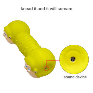 ของเล่นยางลาเท็กซ์สำหรับสุนัข ของเล่นมีเสียง ของเล่นทำความสะอาดฟัน สำหรับสัตว์เลี้ยงพันธุ์เล็กและพันธุ์กลาง - Product Image 4