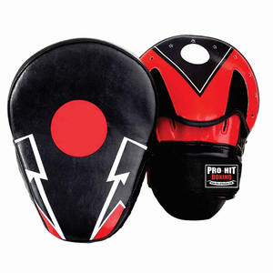 Nouveau Logo personnalisé équipement de formation hommes Focus Pads pour poinçonner noir Focus Pads Kick Boxing formation Focus Pads - Product Image 5