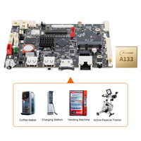 Carte de développement Android 10 CLA133-A 4G LTE WIFI6 BT A133, carte de contrôle industrielle, carte mère pour machine publicitaire 4K LVDS/MIPI
