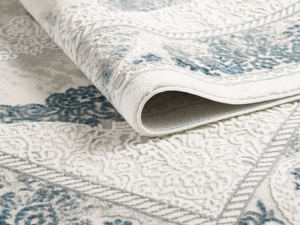 Turkish Luxury <b>Machine</b> Made Carpet Inci Diamond Navy Blue Premium Living Room Area from Gaziantep Manufacturer - Product Image 2