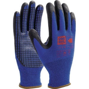 Gants de jardin en nitrile bleu NI-Thermo taille 8, tricot fin, acrylique, nylon, EN 388 EN 407 EN 511 PPE II PRO FIT VPE, équipement de protection - Product Image 1