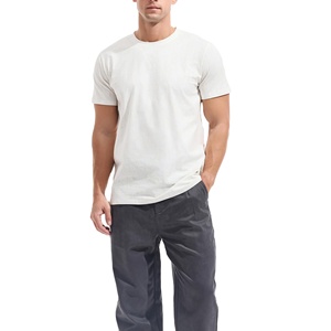 T-shirts imprimés personnalisés pour hommes, style urbain, respirants, 100 % coton, coupe classique, manches courtes, pour l'été 2026 - Product Image 1