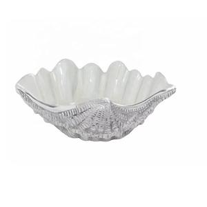 Tazón de Servir de Aluminio con Esmalte, Tazón de Metal Decorativo, Elegante Vajilla para Mesa de Comedor y Decoración de Mesa con Estilo - Product Image 1