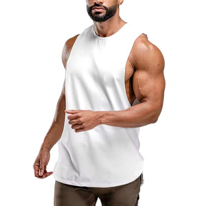 Nueva llegada de los hombres camisetas sin mangas al por mayor ropa de gimnasio con personalizado Fitness culturismo Stringers gran oferta ropa de entrenamiento cuello cuadrado - Product Image 2