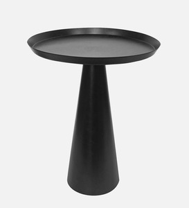 <b>Black</b> Pilar Design Metal <b>Table</b> With Metal Top <b>Tables</b> Accent <b>Side</b> <b>Table</b> for Living Room and Home Furniture High Quality - Product Image 3