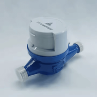 Compteur d'eau intelligent DN15/DN20 IP68 multi-courants non magnétique à impulsions, ne prend pas en charge la communication NFC avec NB-IoT/Wi-Fi/Lorawan