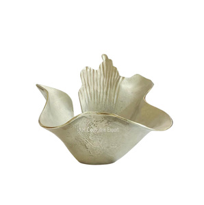Hôtels Nouveaux bols de chocolat faits à la main couleur argent bol de table pour salade et bonbons et noix pour la décoration du Ramadan Offre Spéciale - Product Image 6