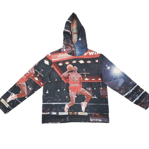เสื้อมีฮู้ดสำหรับผู้ชายพรมลายโอเวอร์ไซซ์ขนาดใหญ่บริการ OEM - Product Image 6