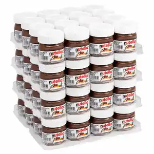 Prix de fabrication pas cher Pâte à tartiner noisette nutella au cacao pour le petit déjeuner, pot de 13 oz