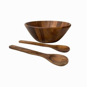Cuencos de madera de acacia 100% natural, cuencos decorativos personalizados para servir indios, venta al por mayor, precio bajo - Product Image 1
