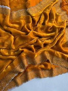 Precioso impresionante diseñador indio Space Silk Saree última blusa exclusiva elegante nupcial fiesta étnica ropa de boda para mujer chica - Product Image 3