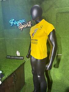 Camiseta 100% de algodón para hombre, ropa de calle personalizada de alta calidad, estampado holgado, estilo de hombro caído - Product Image 4