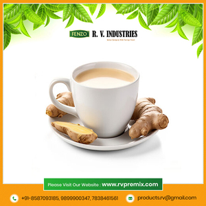 Poudre de préparation instantanée de thé au lait et au gingembre en gros OEM, saveur délicieuse, boîte en vrac, fabricant indien, sachet de thé santé fraîchement préparé - Product Image 5