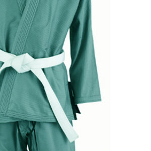 ชุดยืดเครื่องแบบยูโดกีผ้าฝ้าย100% ผ้าโพลีเอสเตอร์แบบผ้าทอต่ำสวมใส่สบาย - Product Image 6