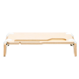 Support pour ordinateur portable en bois Portable support de boîtier en bois naturel réglable tablette pc ordinateur portable support pour ordinateur portable pour bureau - Product Image 5