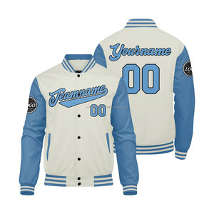 MCACVJ-86 de veste universitaire personnalisée en laine de qualité supérieure avec broderie du logo de l'organisation pour les vêtements de groupe communautaire d'entreprise - Product Image 1