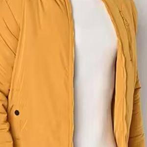 Venta al por mayor mejor diseño hombres y mujeres chaquetas de bombardero ligeras Color sólido largo transpirable para la temporada de invierno servicio OEM - Product Image 2