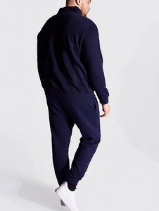 Conjunto Deportivo Personalizado 2026 para Hombre, Chaqueta con Cierre y Pantalones Jogger de Nailon y Poliéster, Corte Ajustado, 2 Piezas, Felpa, Corte Holgado, para Fitness y Deportes - Product Image 2