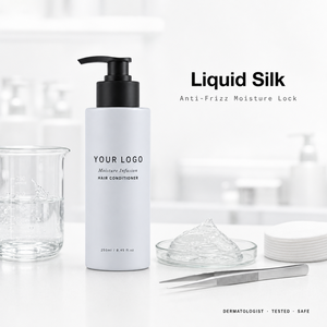 Acondicionador Capilar con Ácido Hialurónico de Marca Privada, Terapia de Hidratación Definitiva para Cabello Encrespado, Quebradizo y Seco, 250 ml - Product Image 3