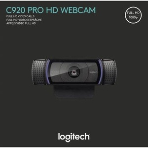 Cámara Web Logitech HD Pro C920 USB 2.0 1.8M Negra, Sistema de Conferencia - Product Image 1