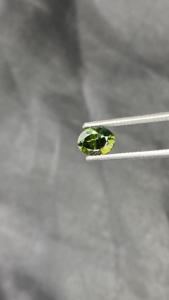 Solo en mi tienda, certificado, el color más raro de tanzanita Natural, corte de forma ovalada, zoisita Natural, tanzanita, lupa de 1,85 quilates limpia - Product Image 4