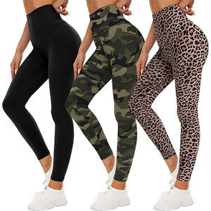 Leggings de yoga taille haute pour femmes Leggings de fitness personnalisés de haute qualité, sans couture, taille haute - Product Image 2