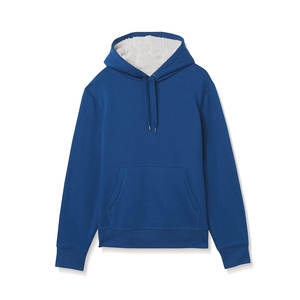 Jersey liso de algodón polar personalizado Slim Fit con capucha para hombres/estilo callejero en blanco liso Casual hombres sudaderas con capucha - Product Image 3