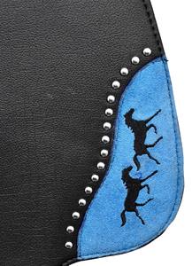 Shyam Selle Western anglaise synthétique légère avec options personnalisables pour le trail et la course de barils - Product Image 2