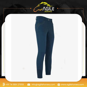 Ropa ecuestre de alta calidad, ropa deportiva, pantalones, buen ajuste, venta al por mayor personalizada, medias técnicas para montar a caballo, Pantalones - Product Image 6