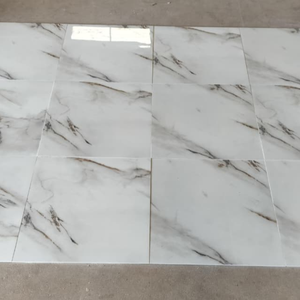 Carreaux de sol en porcelaine émaillée 60x60 CM, surface brillante, carreaux de sol polis 600 mm x 600 mm, carreaux carrés, finition premium - Product Image 2