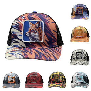 TCAP Casquette de camionneur en maille 5 panneaux personnalisée Tissu polyester sportif <span class=keywords><strong>Patch</strong></span> de sublimation imperméable Logo Broderie 3D Hip Hop - Product Image 2