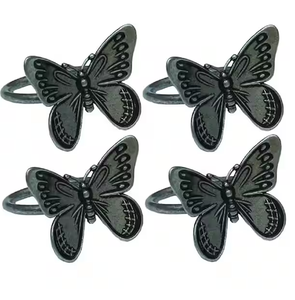 Partyware Metal Black Coated Servilleteros Vajilla Titular de tejido Servilletero a precio competitivo - Product Image 2