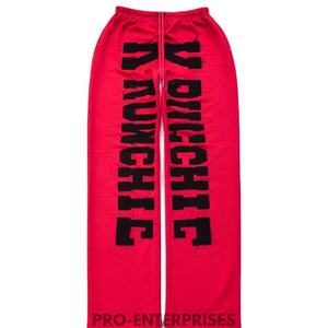 Lightweight <b>Men's</b> Casual Woolen Anti-Pilling Drawstring Mid Waist Autumn Distressed <b>Printed</b> <b>Trouser</b> - Product Image 1