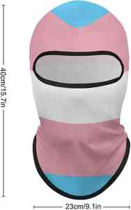 Balaclava unisexe avec broderie 3D pour la protection contre le froid lors des activités sportives et de plein air, ski, voyage, confort - Product Image 2