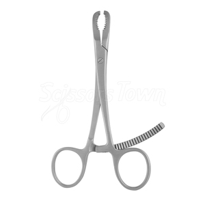 Pince de réduction osseuse 6 pouces petite mâchoire étroite incurvée en acier inoxydable pince de maintien chirurgicale orthopédique pour la chirurgie osseuse - Product Image 1
