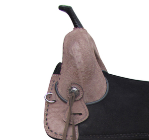 Selle à guillotine de cheval de promotion d'usine en cuir de vachette occidental Design en cuir de daim synthétique Plusieurs modèles disponibles en gros - Product Image 6